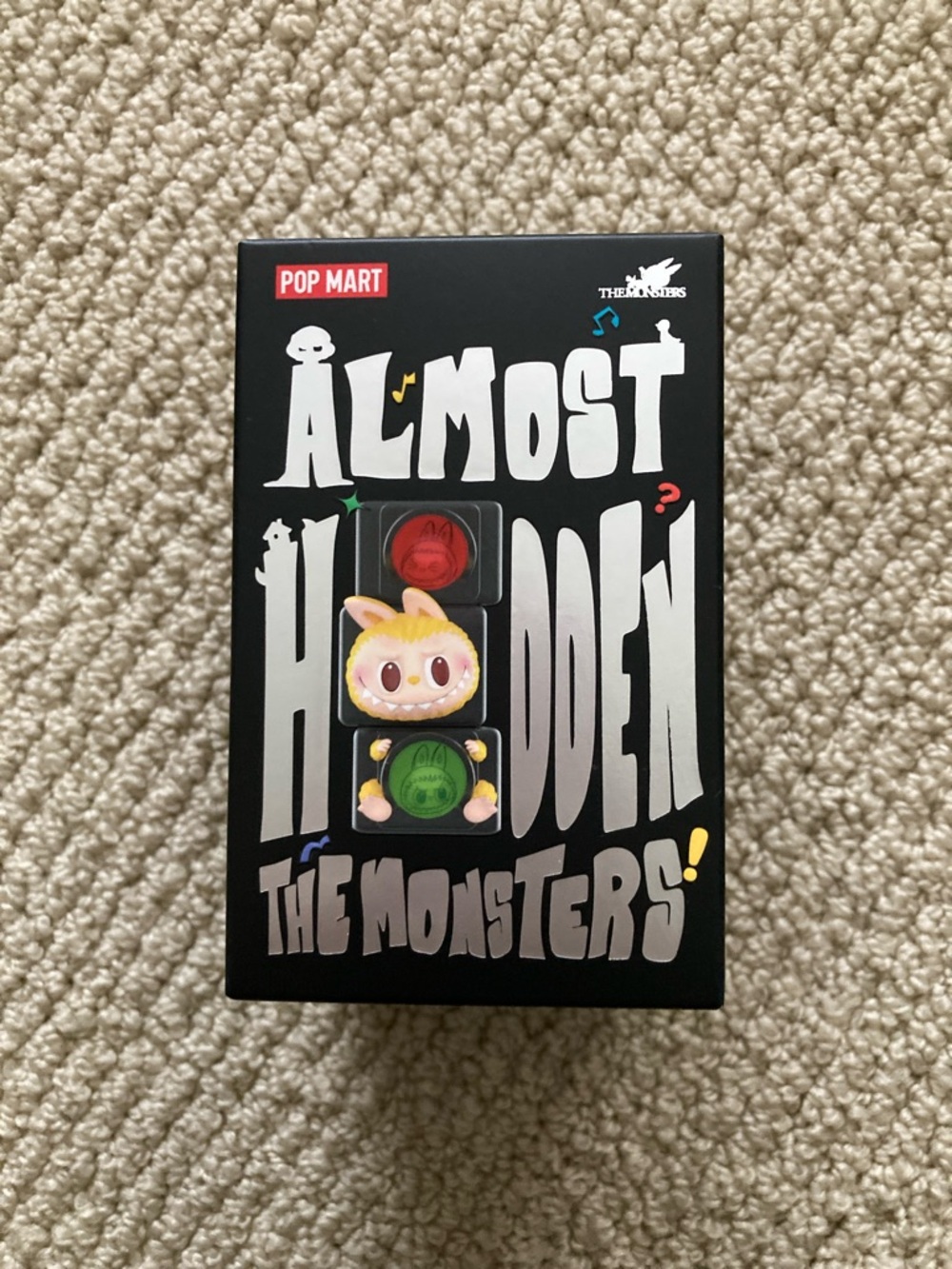Pop Mart Almost Hidden The Monsters Collectible Blind Box Costume Action Figure
